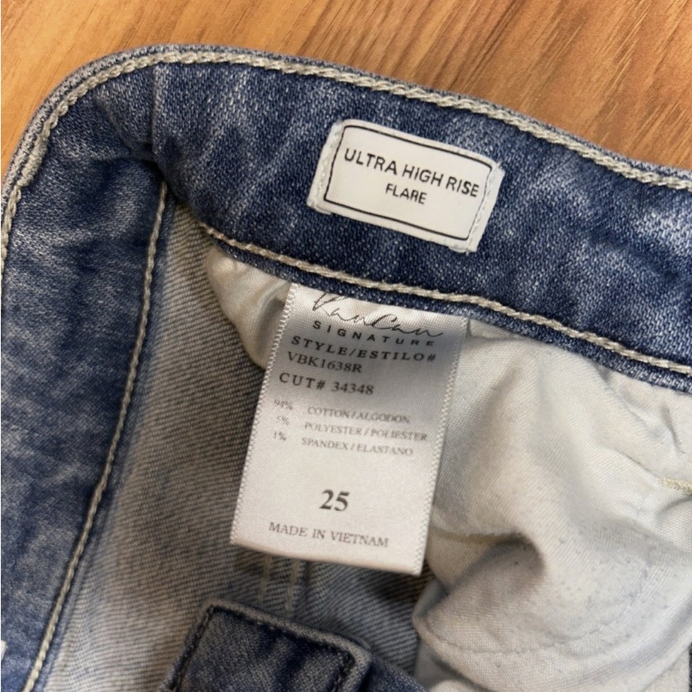 KanCan Dark Wash Flare Jeans - Picture 5 of 5